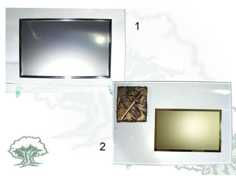 Placa dedicatoria de cristal Guardia Civil varios modelos