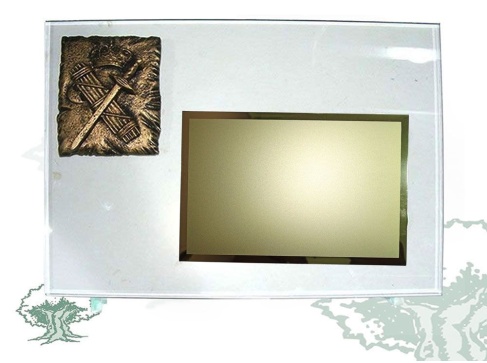 Placa Guardia Civil de cristal varios modelos