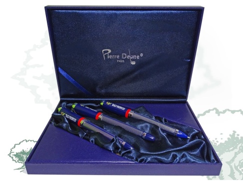 Set bolígrafo, pluma y portaminas Guardia Civil Pierre Delone