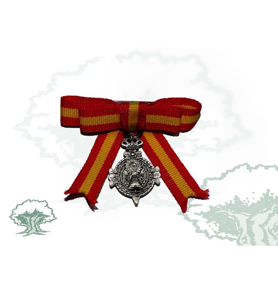 Medalla Damas del Pilar lazo miniatura