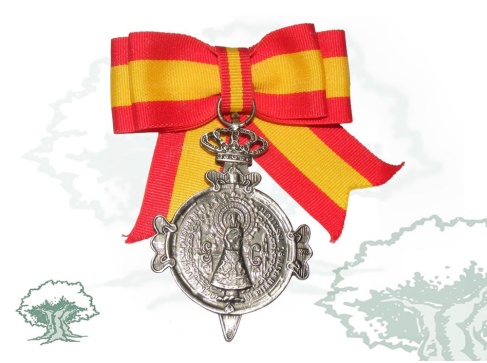 Medalla Damas del Pilar lazo