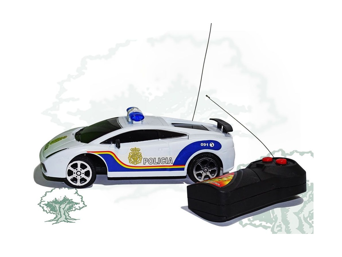 Coche teledirigido policia on sale