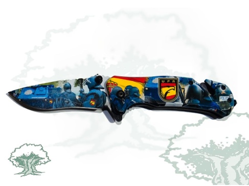 Navaja UPR de la Policía Nacional con impresión 3D