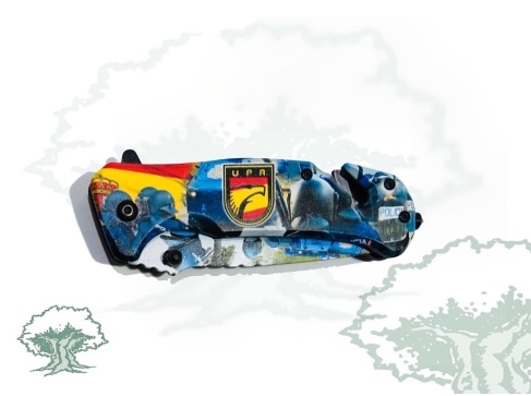 Navaja UPR de la Policía Nacional con impresión 3D