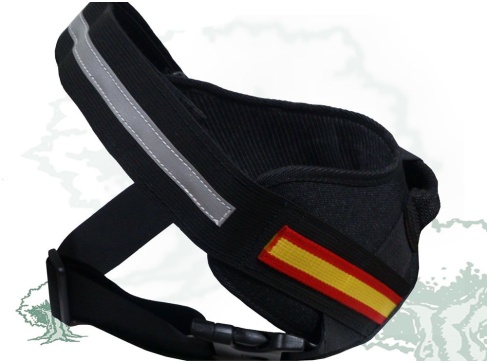 Arnés perro Guardia Civil bandera España