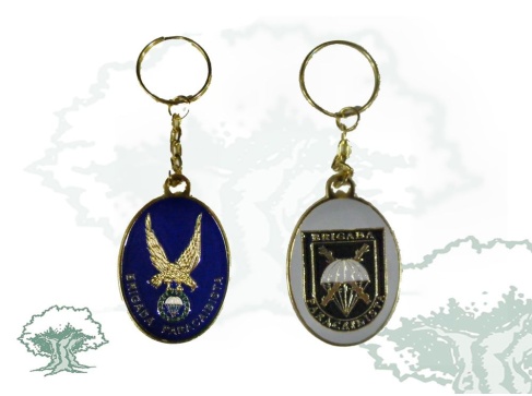 Llavero Brigada Paracaidista metálico Llavero Brigada Paracaidista metálico