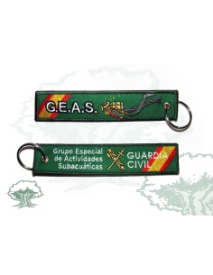 Llavero GEAS Guardia Civil bordado