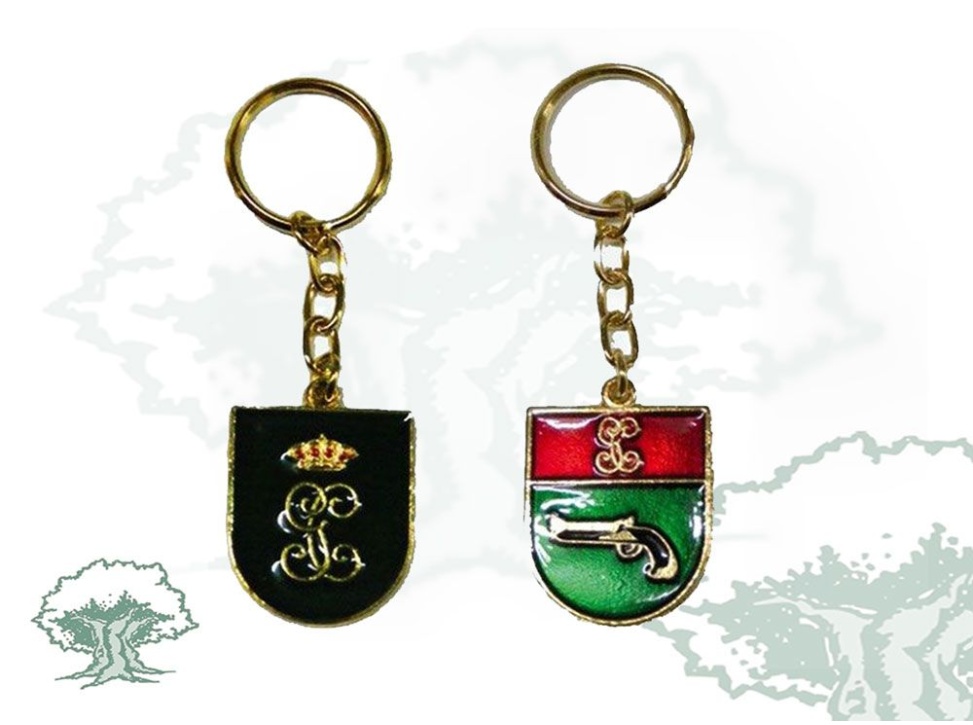 Llavero Intervención de Armas Guardia Civil