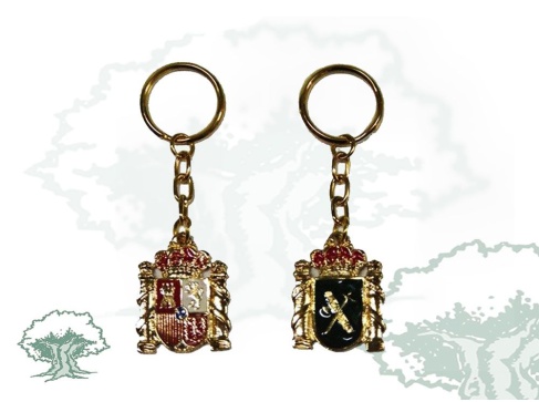 Llavero Guardia Civil metálico