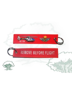 Llavero Servicio Aéreo Guardia Civil rojo