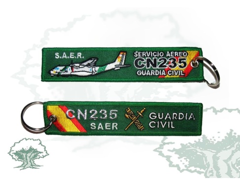 Llavero Servicio Aéreo Guardia Civil verde