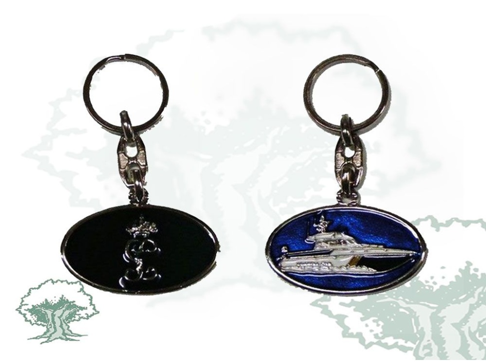 Llavero Servicio Marítimo Guardia Civil horizontal