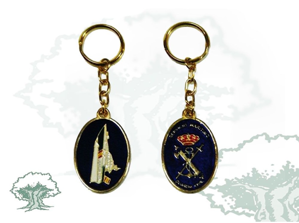 Llavero Servicio Marítimo Guardia Civil vertical