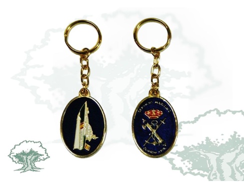 Llavero Servicio Marítimo de la Guardia Civil ovalado vertical