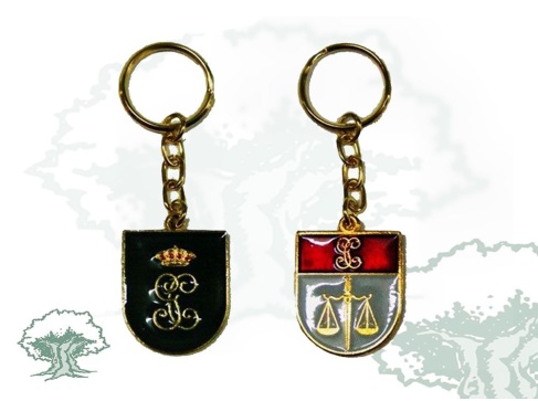 Llavero Policía Judicial Guardia Civil