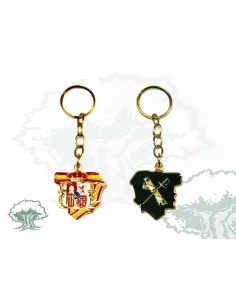 Llavero Guardia Civil silueta España