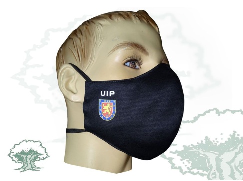 Mascarilla textil higiénica UIP de la Policía Nacional