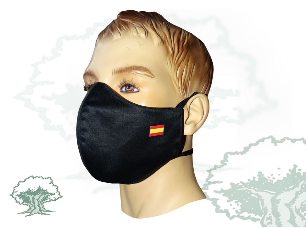 Mascarilla Guardia Civil de Tráfico textil higiénica