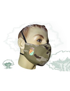 Mascarilla Unidad Militar Emergencias textil higiénica