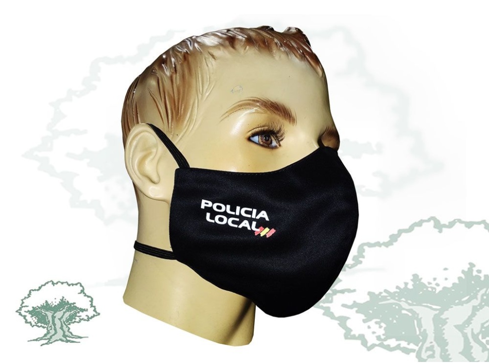Mascarilla textil higiénica Policía Local