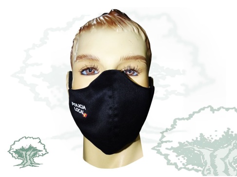 Mascarilla Policía Local textil higiénica