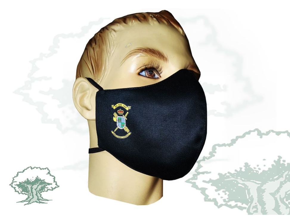 Mascarilla Academia de Guardias textil higiénica