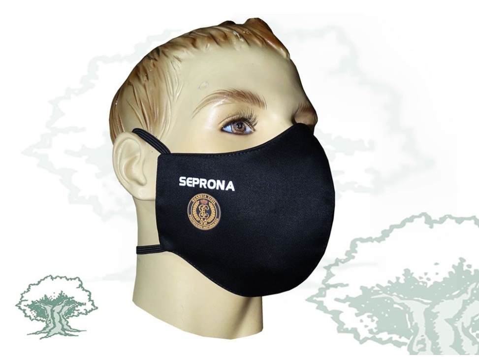 Mascarilla Seprona Guardia Civil textil higiénica