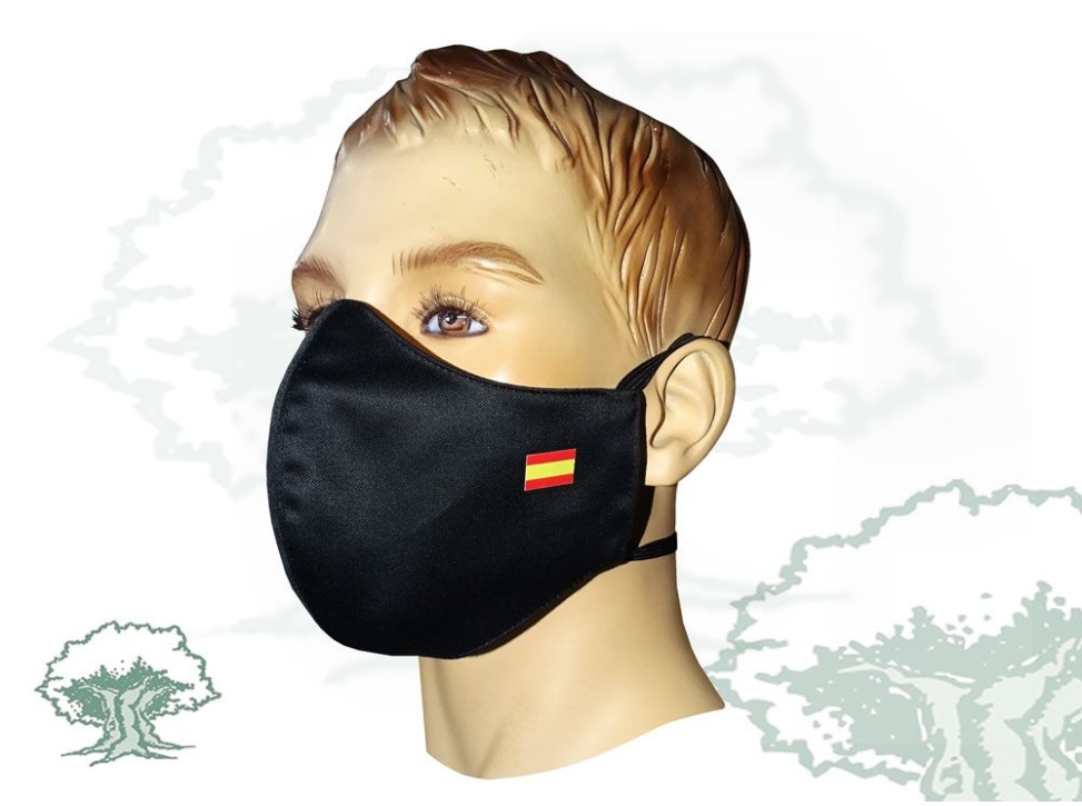 Mascarilla Seprona Guardia Civil textil higiénica