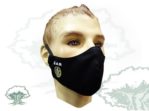 Mascarilla textil higiénica GAR de la Guardia Civil