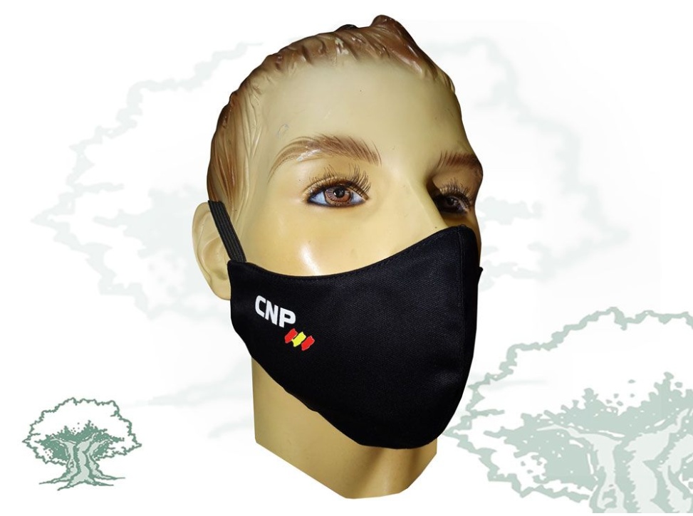 Mascarilla textil higiénica Policía Científica de la Policía Nacional