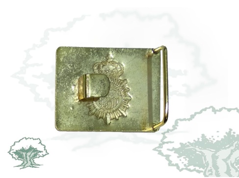 Hebilla Policía Nacional para cinturón de gala