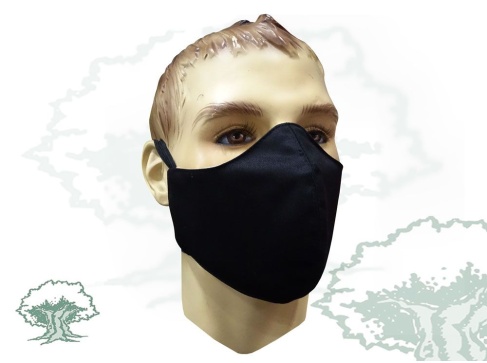 Mascarilla textil higiénica con bandera de la comunidad autónoma