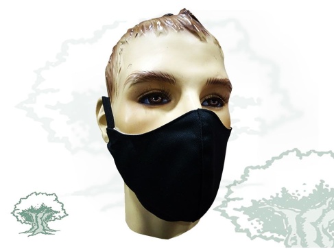 Mascarilla España textil higiénica bordada