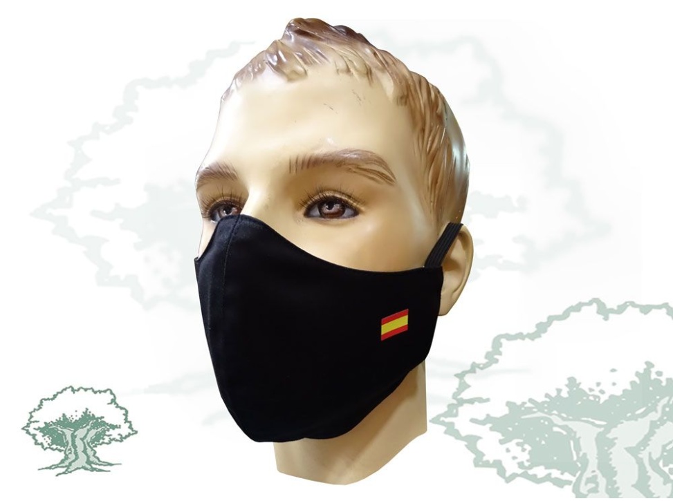 Mascarilla Brigada Paracaidista (BRIPAC) textil higiénica
