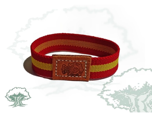 Pulsera caballero de goma