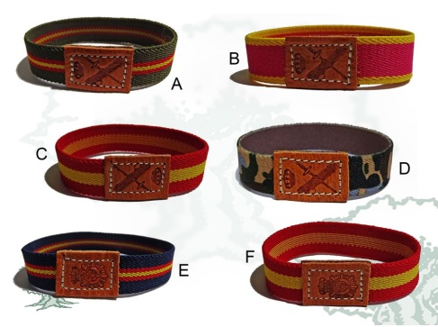 Pulsera señora de goma