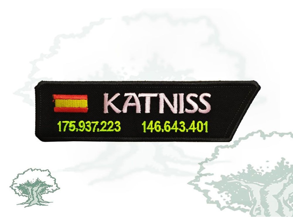 Arnés perro Policía Nacional velcros