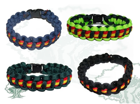 Pulsera de paracord