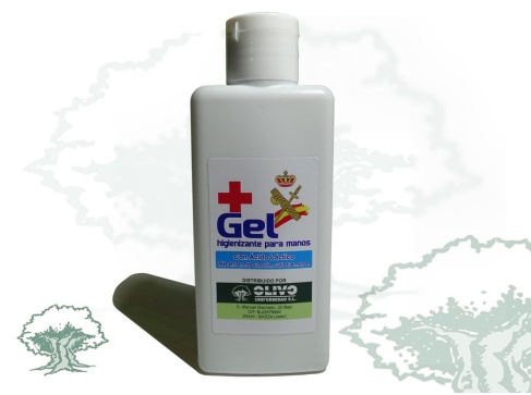 Gel higienizante para manos Guardia Civil