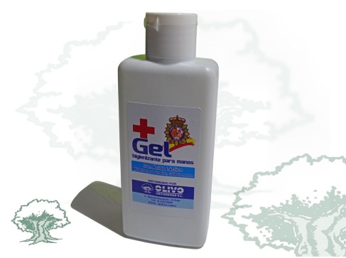 Gel higienizante para manos Policía Nacional