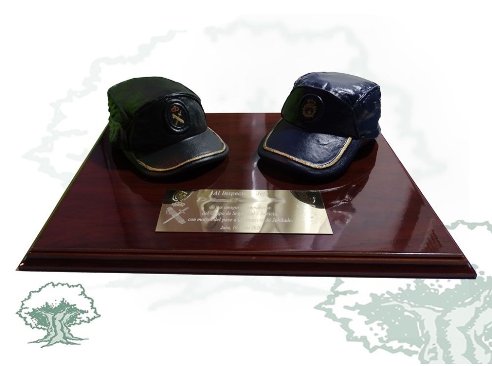 Gorra de sobremesa Guardia Civil y Policía Nacional