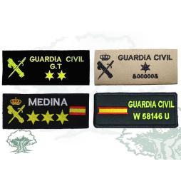 Galleta Guardia Civil personalizada bordada