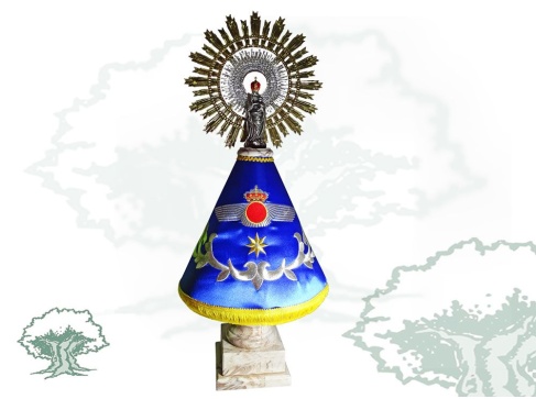 Figura Virgen del Pilar Ejército del Aire