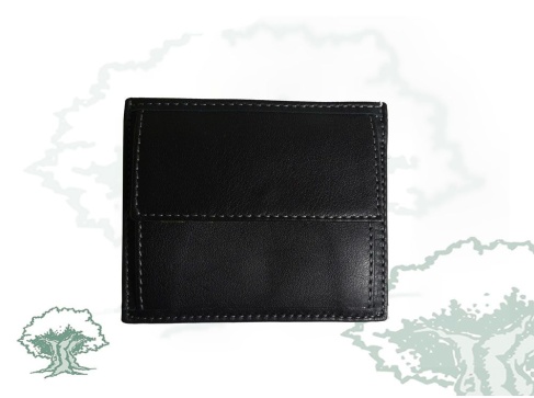 Tarjetero España con monedero de cuero