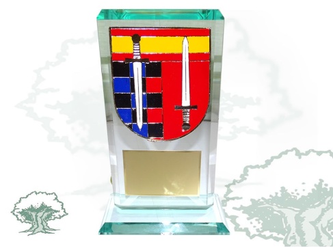 Placa dedicatoria Reservista Voluntario Guardia Civil