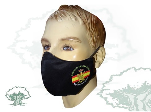 Mascarilla Polilla El orgullo continua textil higiénica