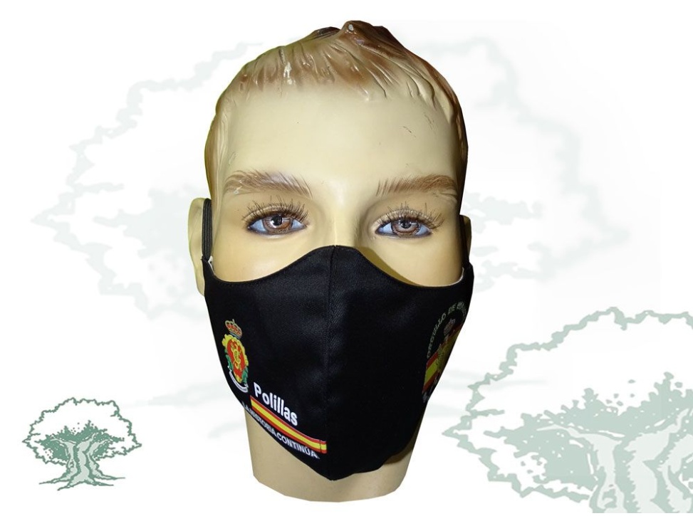 Mascarilla textil higiénica Polilla El orgullo continua