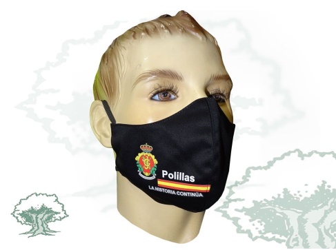 Mascarilla Polilla El orgullo continua textil higiénica