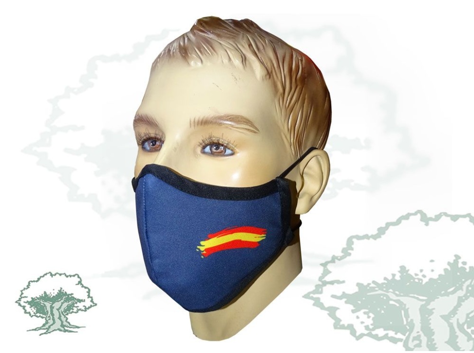 Mascarilla España higiénica reutilizable