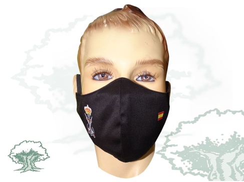 Mascarilla Infantería de Marina textil higiénica